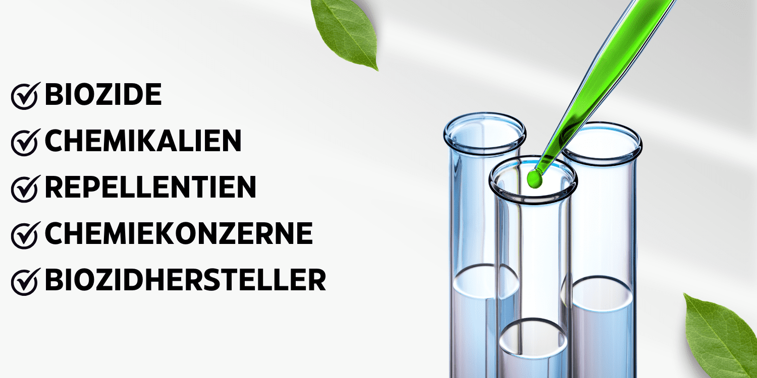 Biozidrecht & Chemikalienrecht - Wir beraten Sie rund um die Themen Biozide, Chemikalien, Repellentien, Chemiekonzerne & Biozidhersteller.