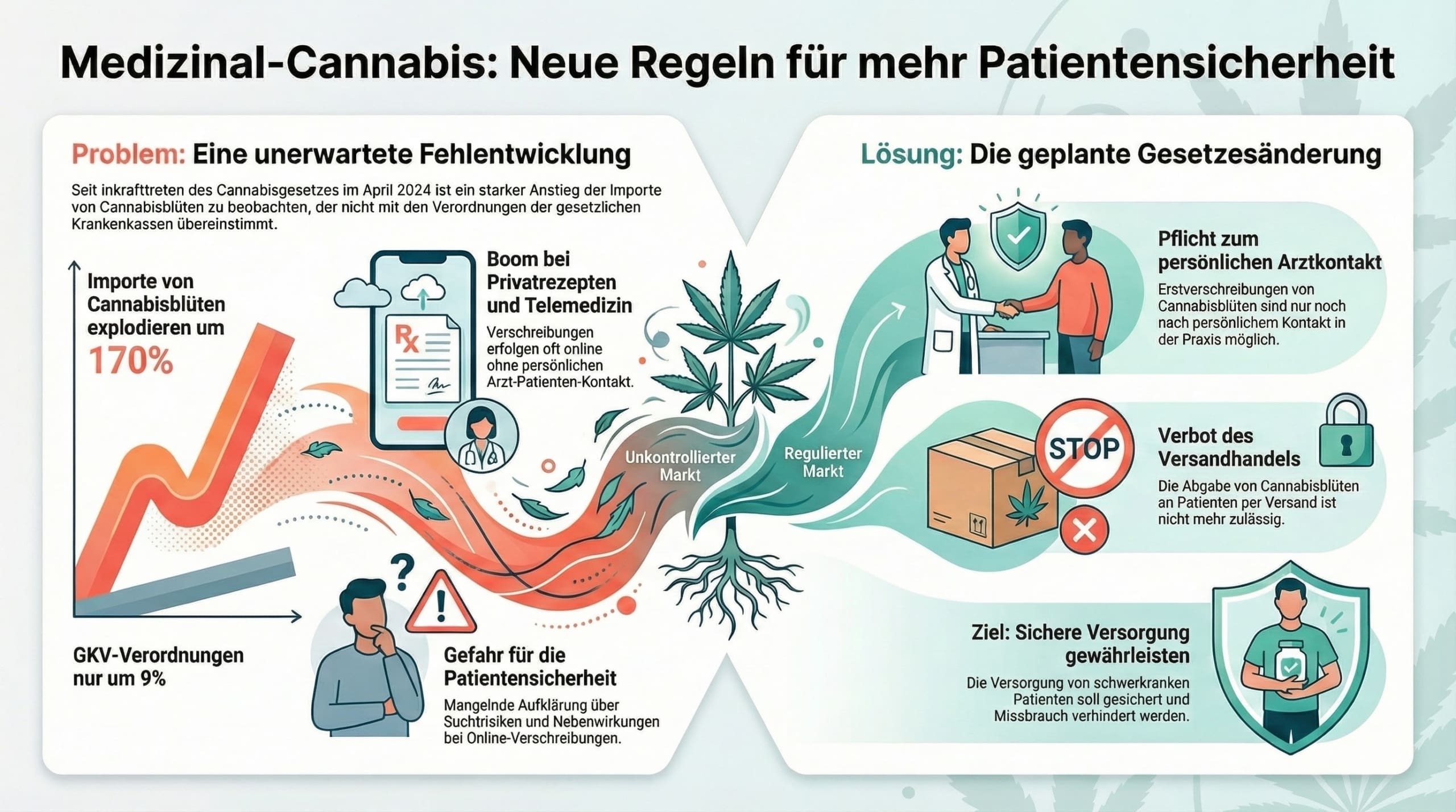Medizinalcannabis - Neue Regeln für mehr Patientensicherheit